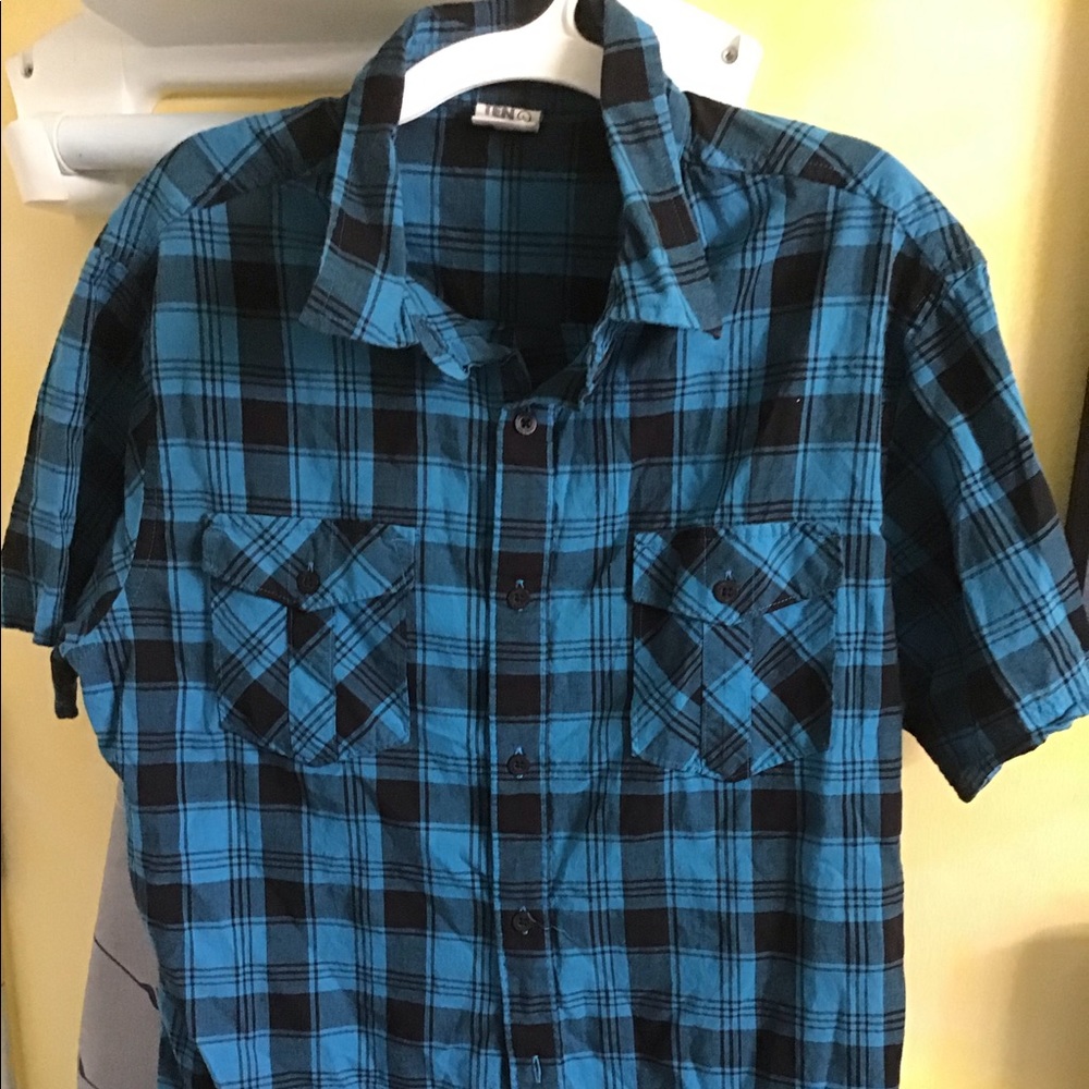 Youth L button down. Barely worn. Back to school!